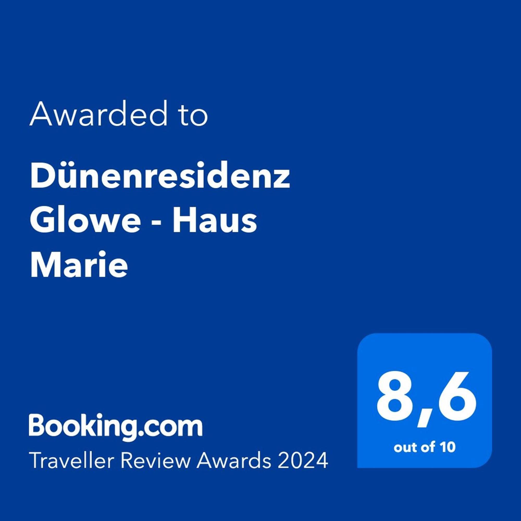 Duenenresidenz Glowe - Haus Marie エクステリア 写真